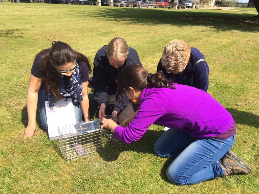 Training for a new research project at Nottingham Trent University