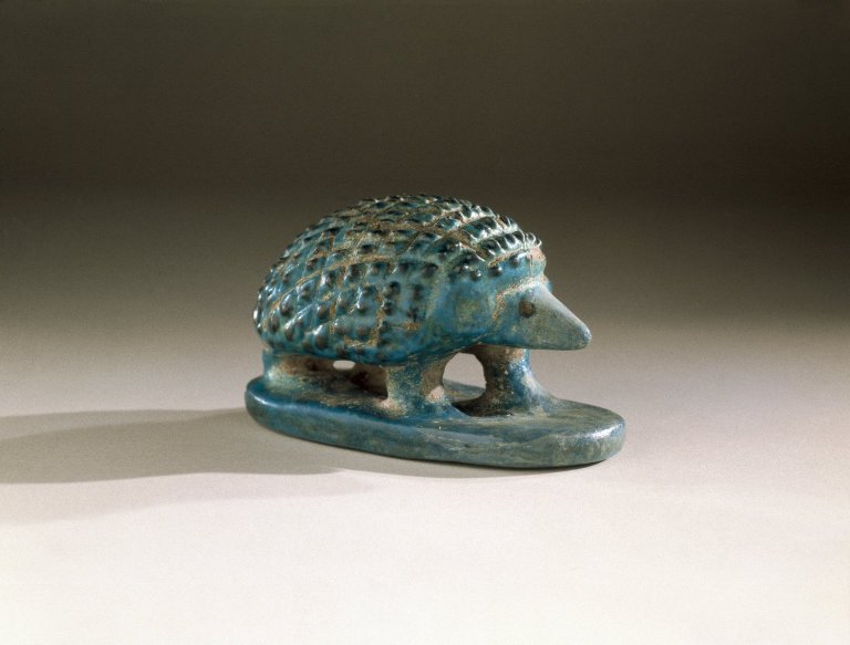 Egyptian hedgehog from a tomb from the the XII Dynasty-early XIII Dynasty in the Brooklyn Musem