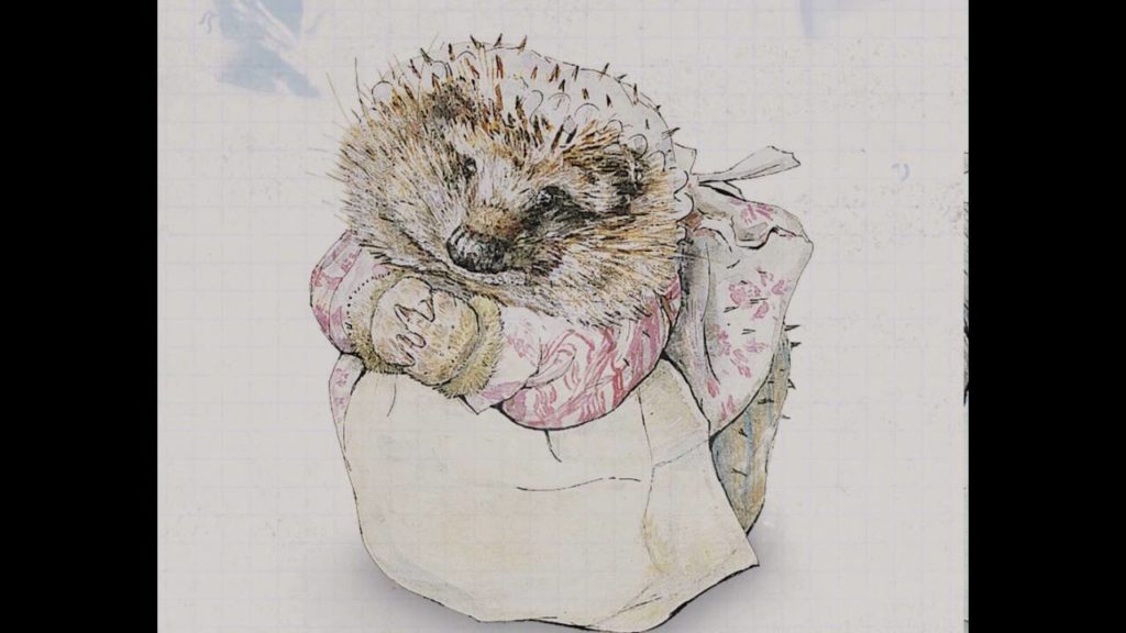 Beatrix Potter's character Mrs Tiggy-Winkle