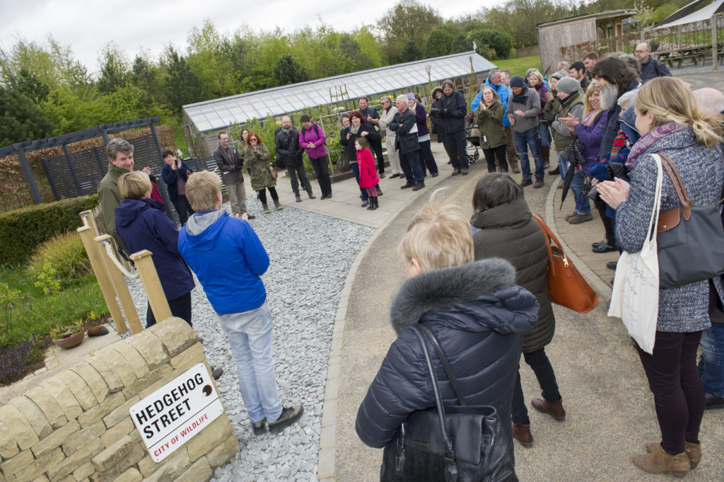 Speeches at the launch of Hedgehog Street, Harlow Carr