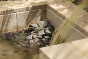 Hedgehog escape ramp, by Iain Green